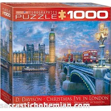 EuroGraphics Christmas Eve in London Puzzle 1000 Pieces B01M7PUGP7
